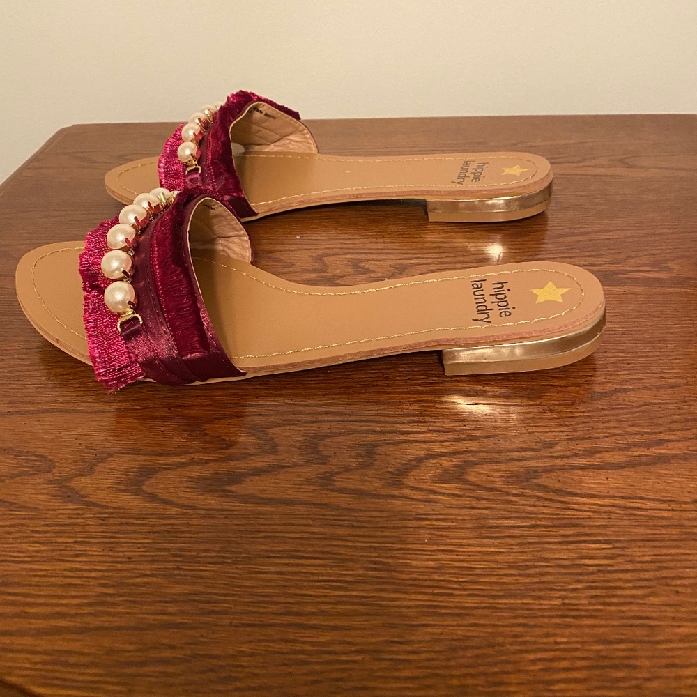 Purple sandles